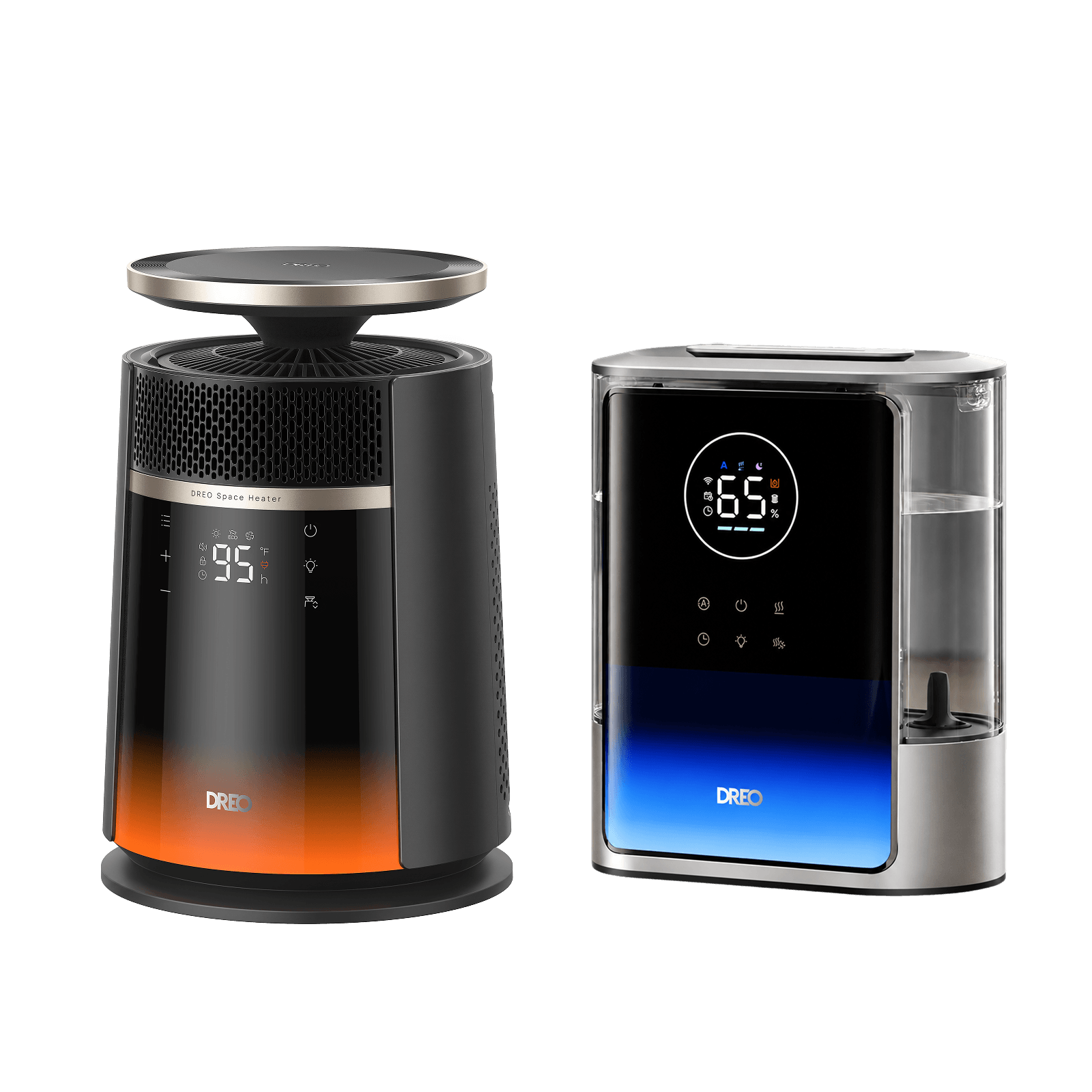 Smart Humidifier 717S 8L+Whole-Room Heater 720