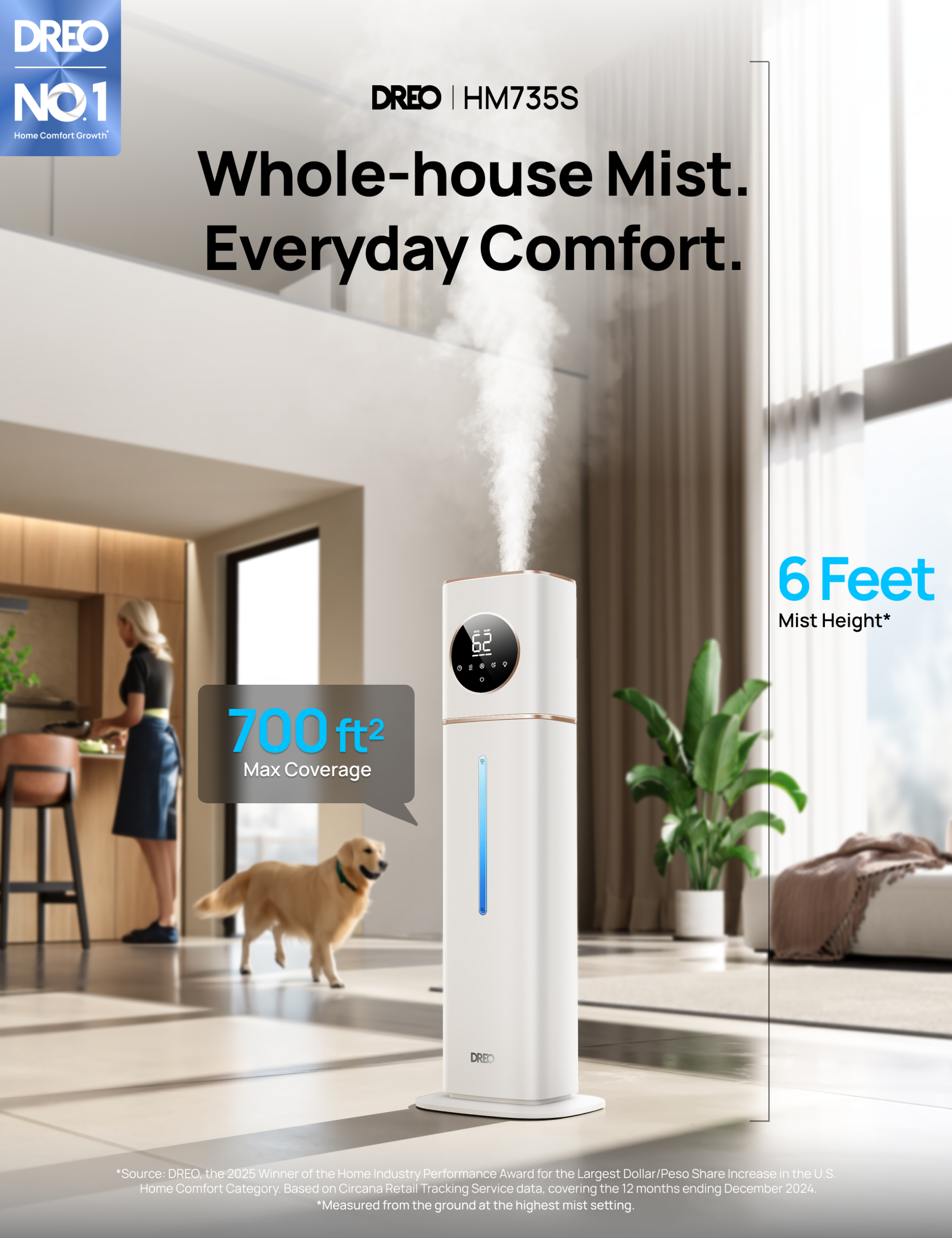 Tower Heater 718 & Smart Humidifier 735S 11L - Image 2