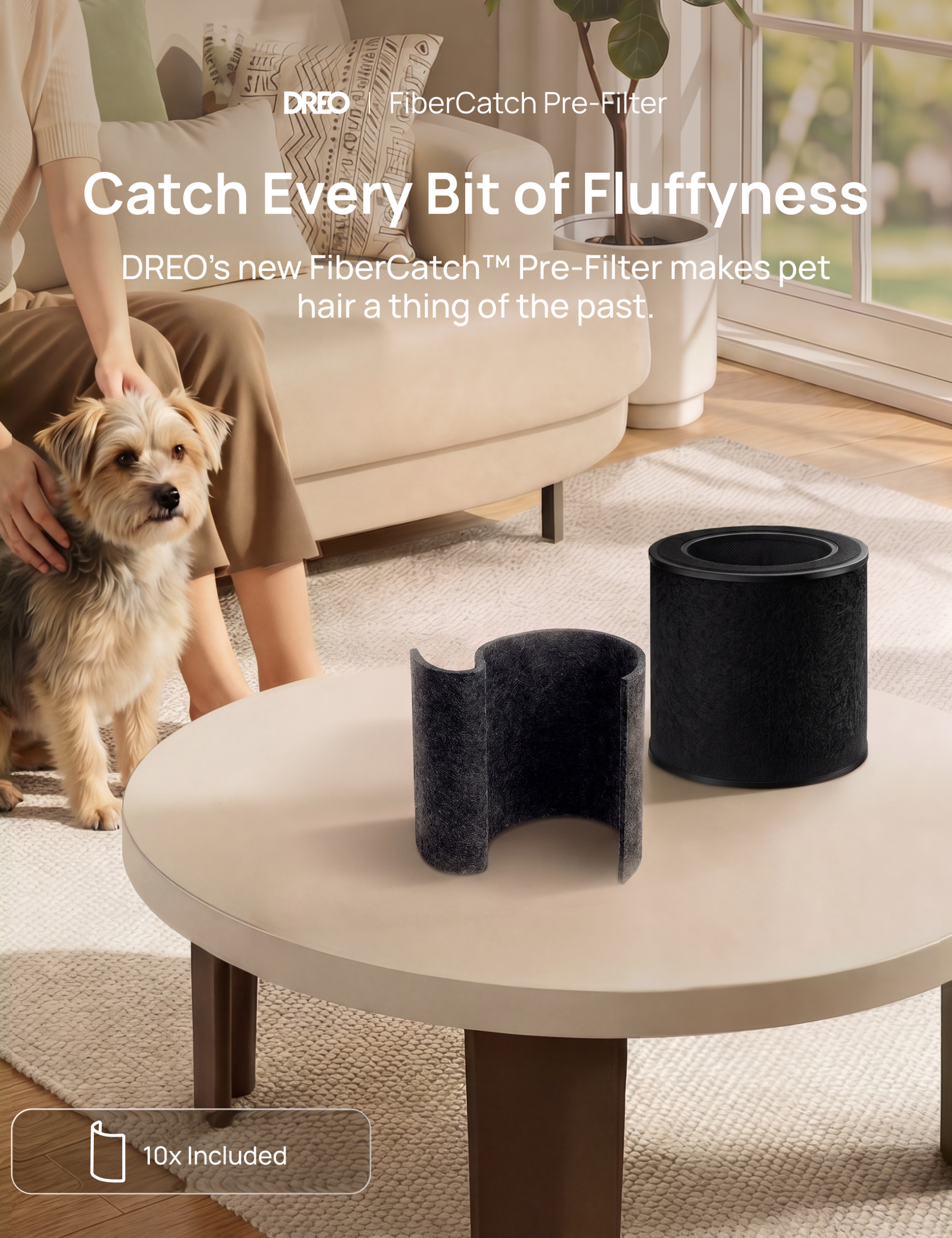 FiberCatch Pre-Filter For 539AS/530S White/Silver/Black/Starlight - Image 5