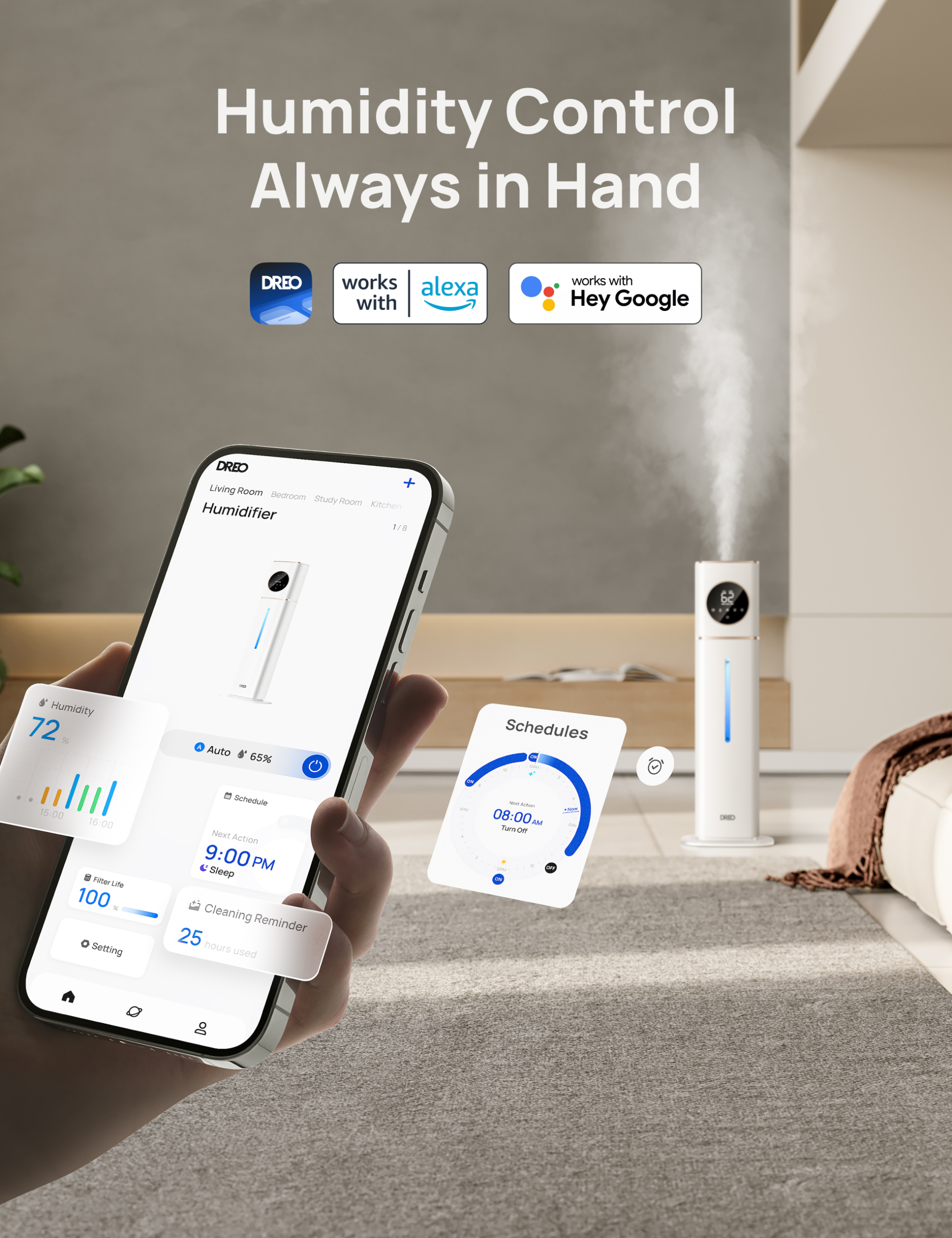 Smart Humidifier 735S 11L & Smart Humidifier 524S 6L - Image 11