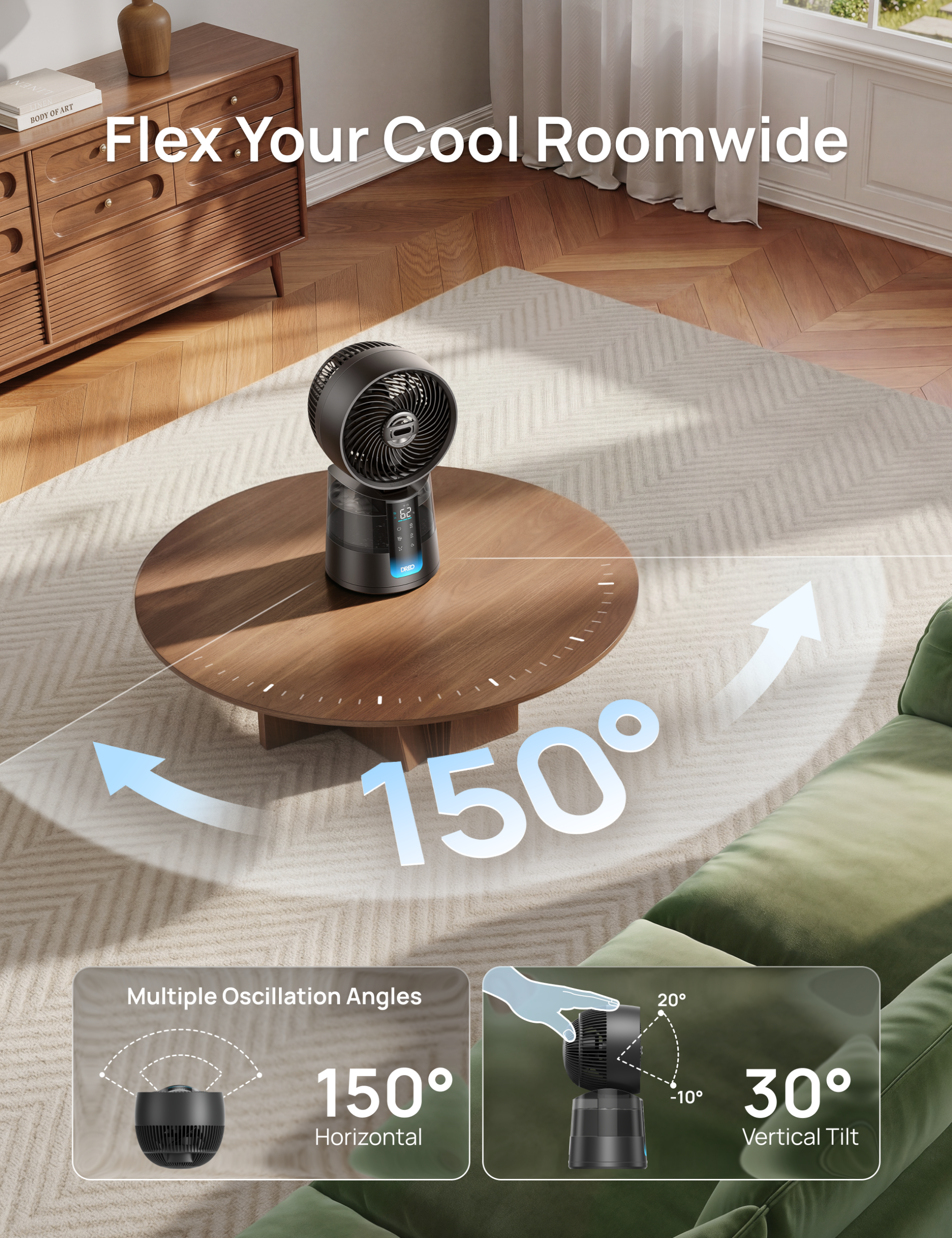 TurboCool™ Misting Fan 516S - Image 6