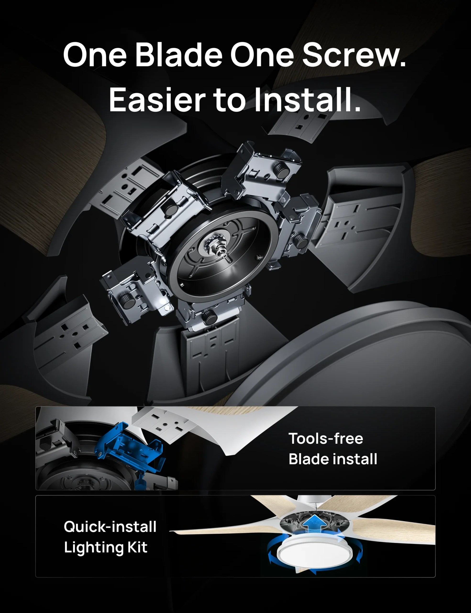 Smart Ceiling Fan 712S - Image 7