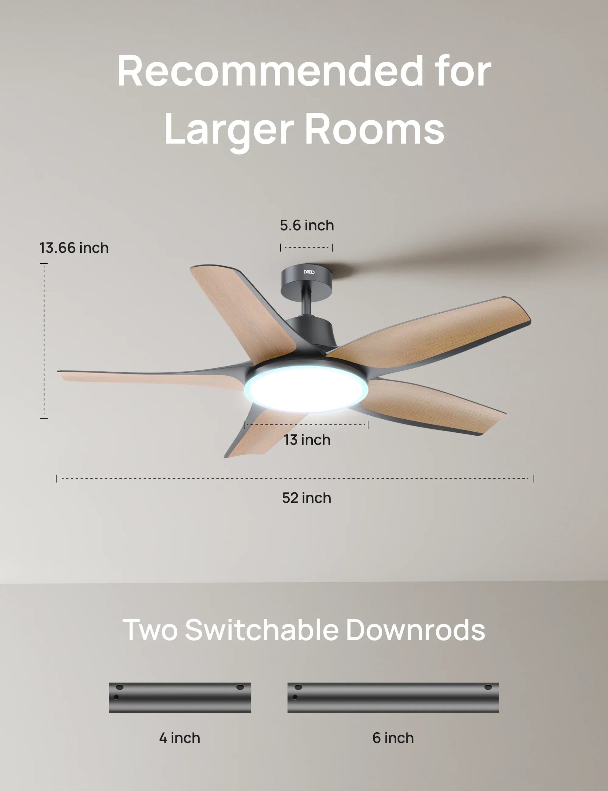 Smart Ceiling Fan 712S - Image 20