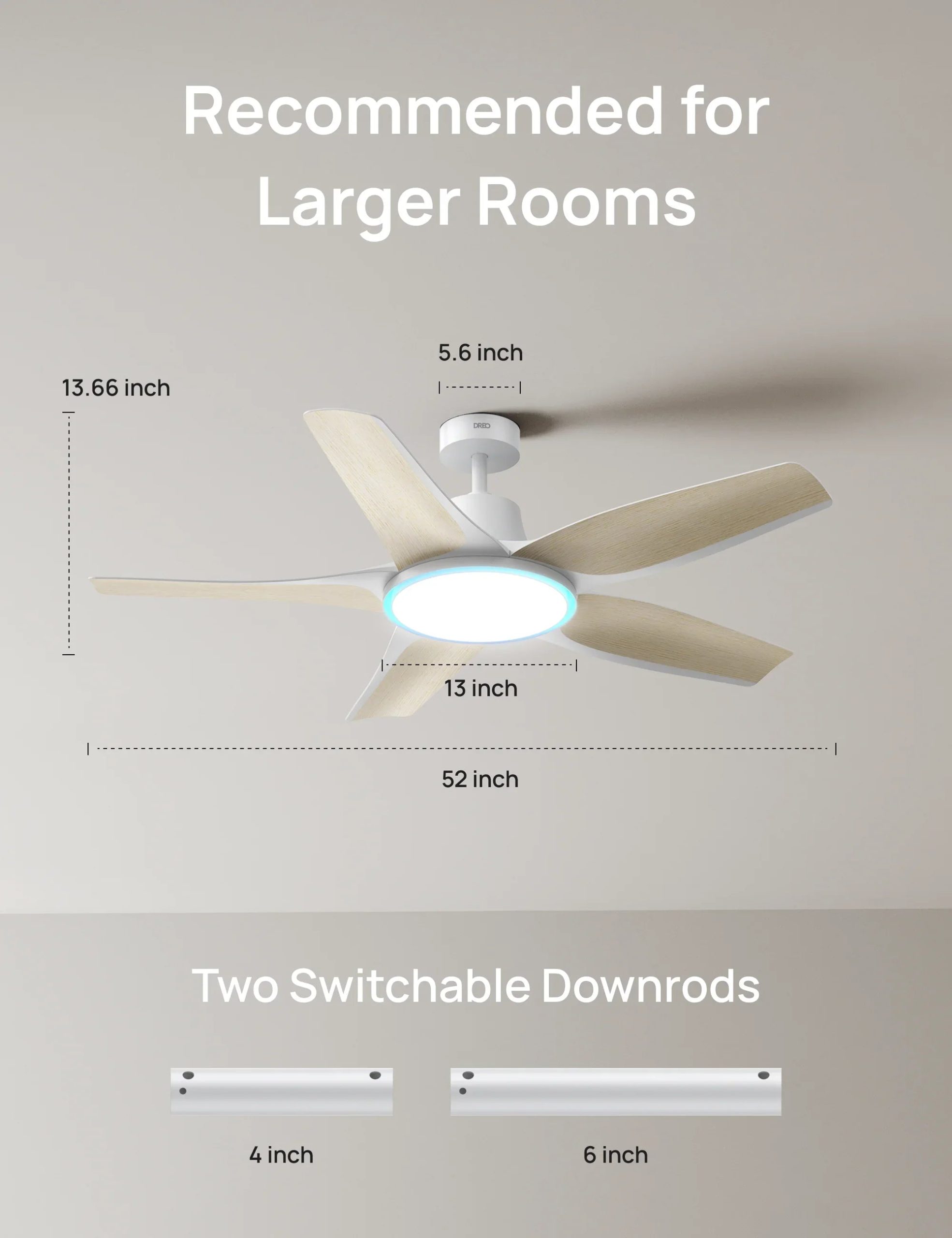 Smart Ceiling Fan 712S - Image 10